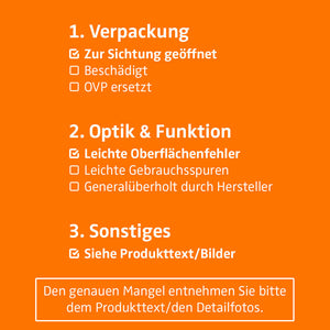 IP44 Lix LED-Tischleuchte mit Akku Dark Chrome +++ Musterleuchte +++