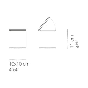 Cini&Nils Cuboluce wireless LED-Tischleuchte mit Akku