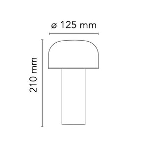 FLOS Bellhop Unplugged LED-Akkuleuchte