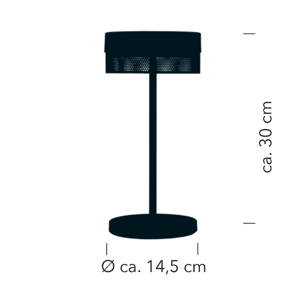 HELL Mesh 50430 LED-Akkuleuchte
