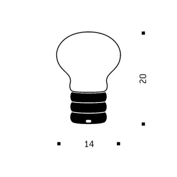 Ingo Maurer b.bulb LED-Akkuleuchte