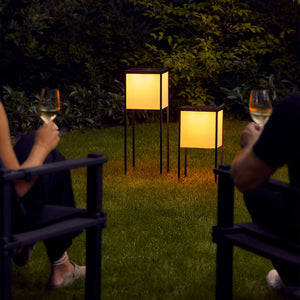 IP44 Fil S LED-Stehleuchte mit Akku und Solarpanel