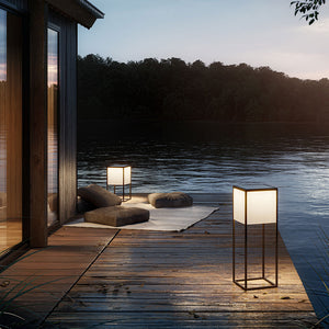 IP44 Fil S LED-Stehleuchte mit Akku und Solarpanel
