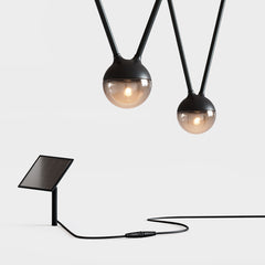 IP44 Cherry Bubbls Solar LED-Lichterkette mit Solarpanel