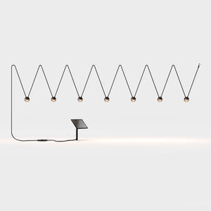 IP44 Cherry Bubbls Solar LED-Lichterkette mit Solarpanel