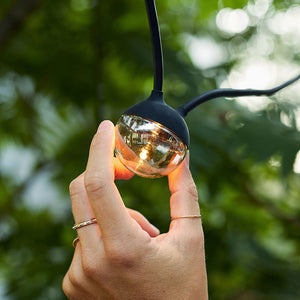 IP44 Cherry Bubbls Solar LED-Lichterkette mit Solarpanel