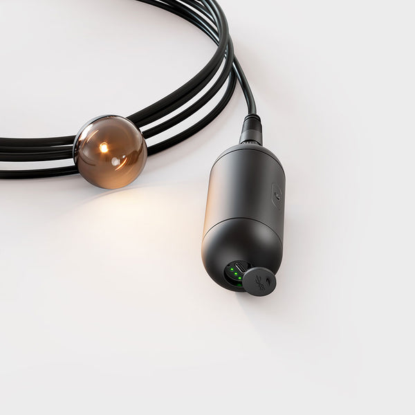 IP44 Cherry Bubbls LED-Lichterkette mit Akku