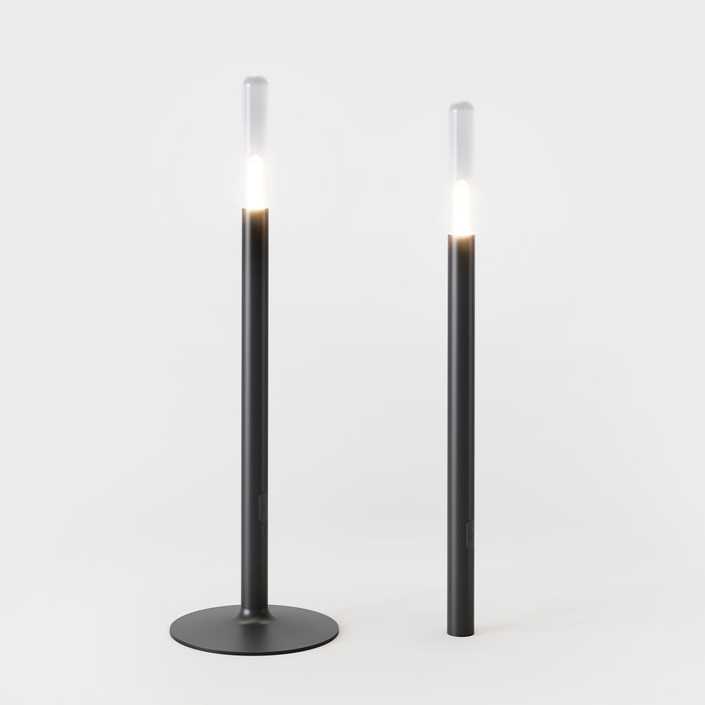 IP44 Glim LED-Tischleuchte mit Akku