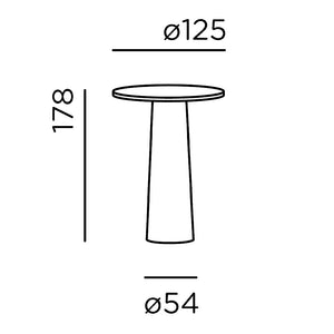 IP44 Lix Mini LED-Tischleuchte mit Akku
