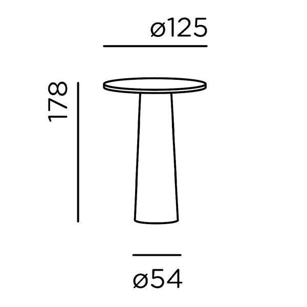 IP44 Lix Mini LED-Tischleuchte mit Akku