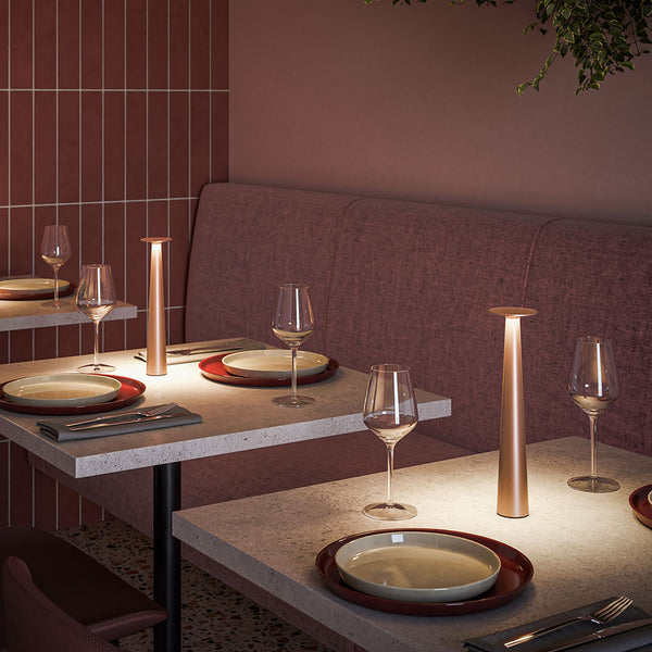 IP44 Lix Skinny LED-Tischleuchte mit Akku