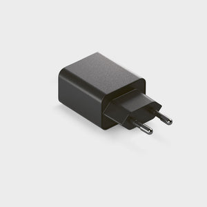 IP44 USB-C Ladegerät Schwarz zu Akkuleuchten