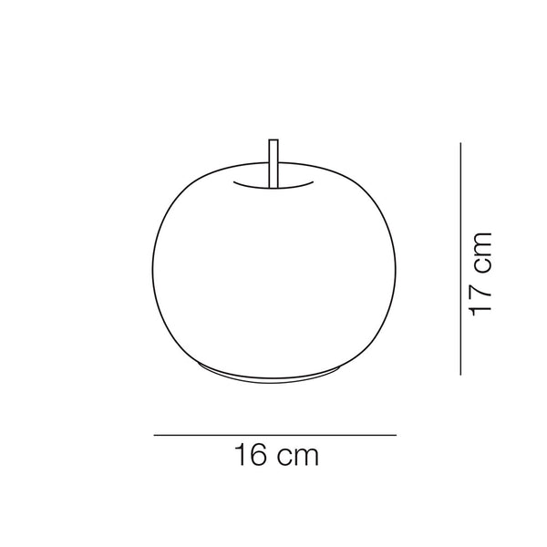KDLN Kushi 16 Mobile LED-Tischleuchte mit Akku