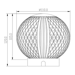 Lucide Cintra 11 LED-Akkuleuchte