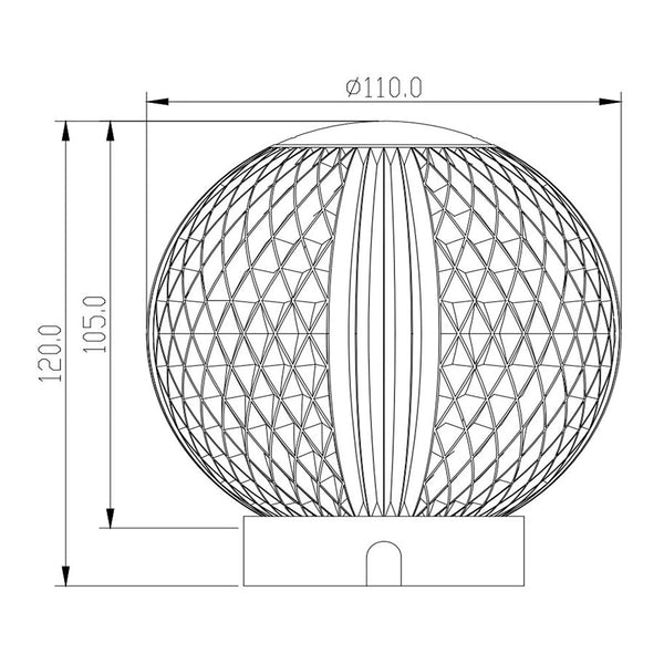 Lucide Cintra 11 LED-Akkuleuchte