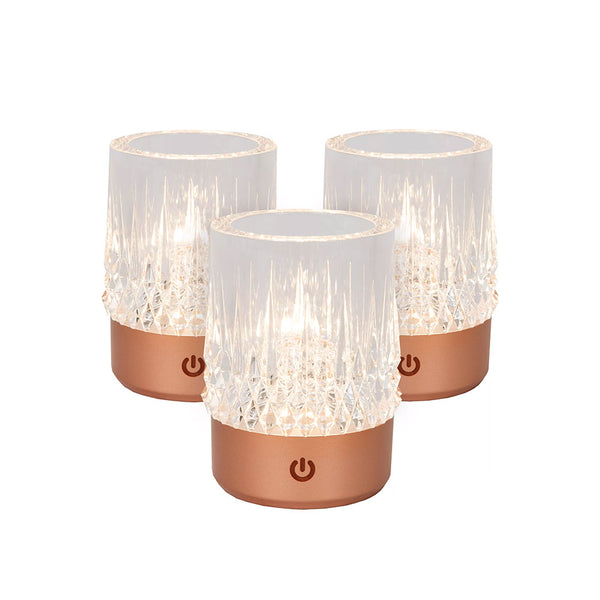 Lucide Lily LED-Akkuleuchte 3er Set