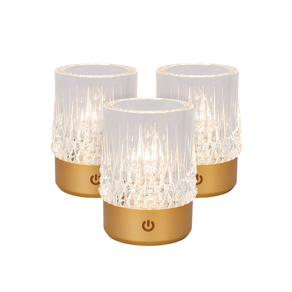 Lucide Lily LED-Akkuleuchte 3er Set
