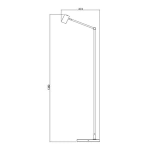 Lucide Tipik LED-Stehleuchte mit Akku