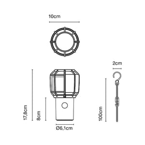 Marset Chispa LED-Tischleuchte mit Akku