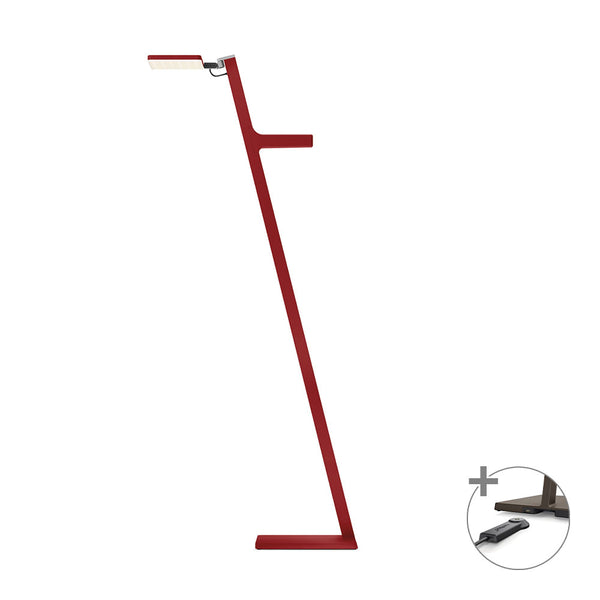 Nimbus Roxxane Leggera 101 CL LED-Leseleuchte Set mit Magnetic Dock