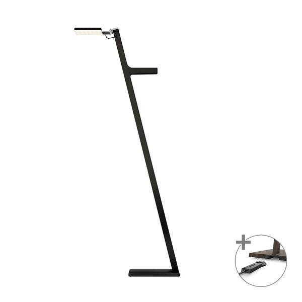 Nimbus Roxxane Leggera 101 CL LED-Leseleuchte Set mit Magnetic Dock