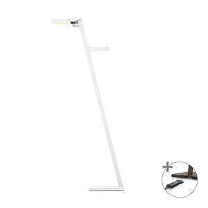 Nimbus Roxxane Leggera 101 CL LED-Leseleuchte Set mit Magnetic Dock