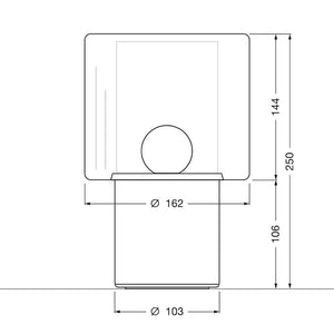 Occhio Era grande R LED-Akkuleuchte