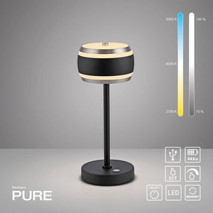 Paul Neuhaus Pure Falling Rings 4503 LED-Akkuleuchte