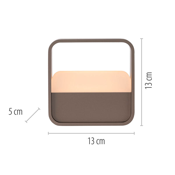 Paul Neuhaus Pure Go 4055 LED-Akkuleuchte Bronce +++ Musterleuchte +++