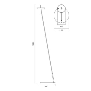 Sigor Mahina LED-Stehleuchte mit Akku