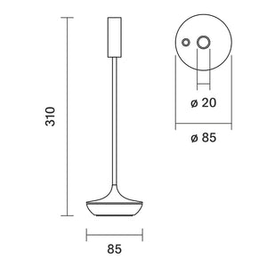 Sigor Nucandle LED-Akkuleuchte