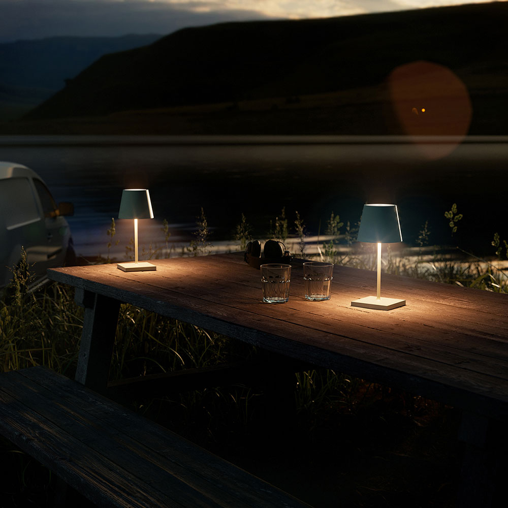 Sigor Nuindie Mini rund LED-Akkuleuchte
