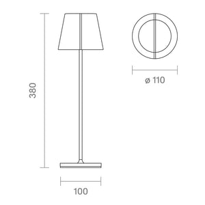 Sigor Nuindie Tango LED-Akkuleuchte