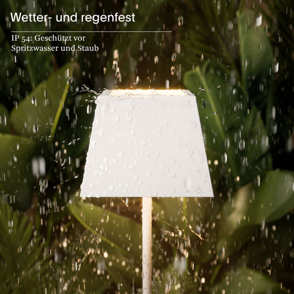 Sigor Nuindie LED-Tischleuchte mit Akku eckig