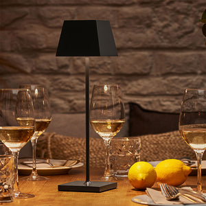 Sigor Nuindie LED-Tischleuchte mit Akku eckig