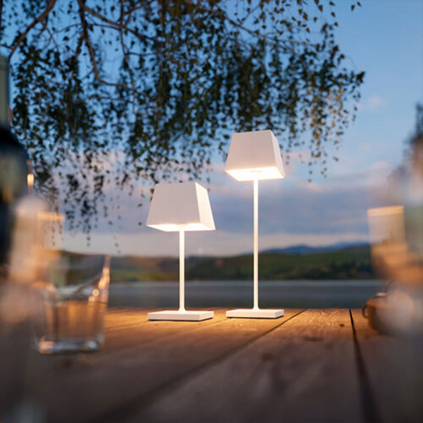 Sigor Nuindie LED-Tischleuchte mit Akku eckig