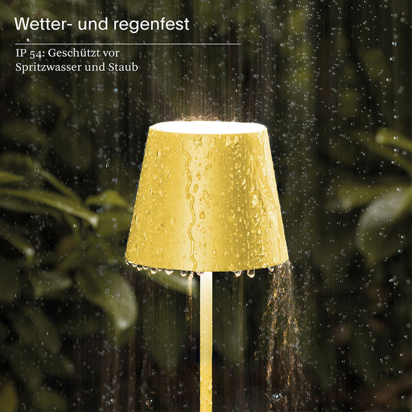 Sigor Nuindie LED-Tischleuchte mit Akku rund