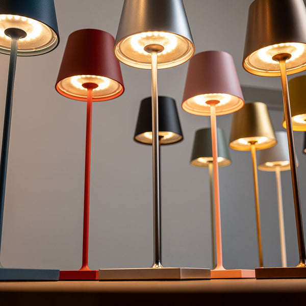 Sigor Nuindie LED-Tischleuchte mit Akku rund