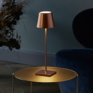 Sigor Nuindie LED-Tischleuchte mit Akku rund