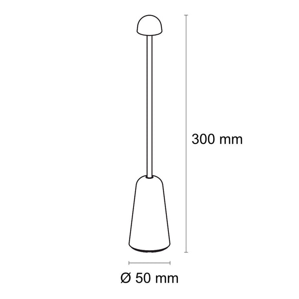 Sompex Minimax LED-Akkuleuchte