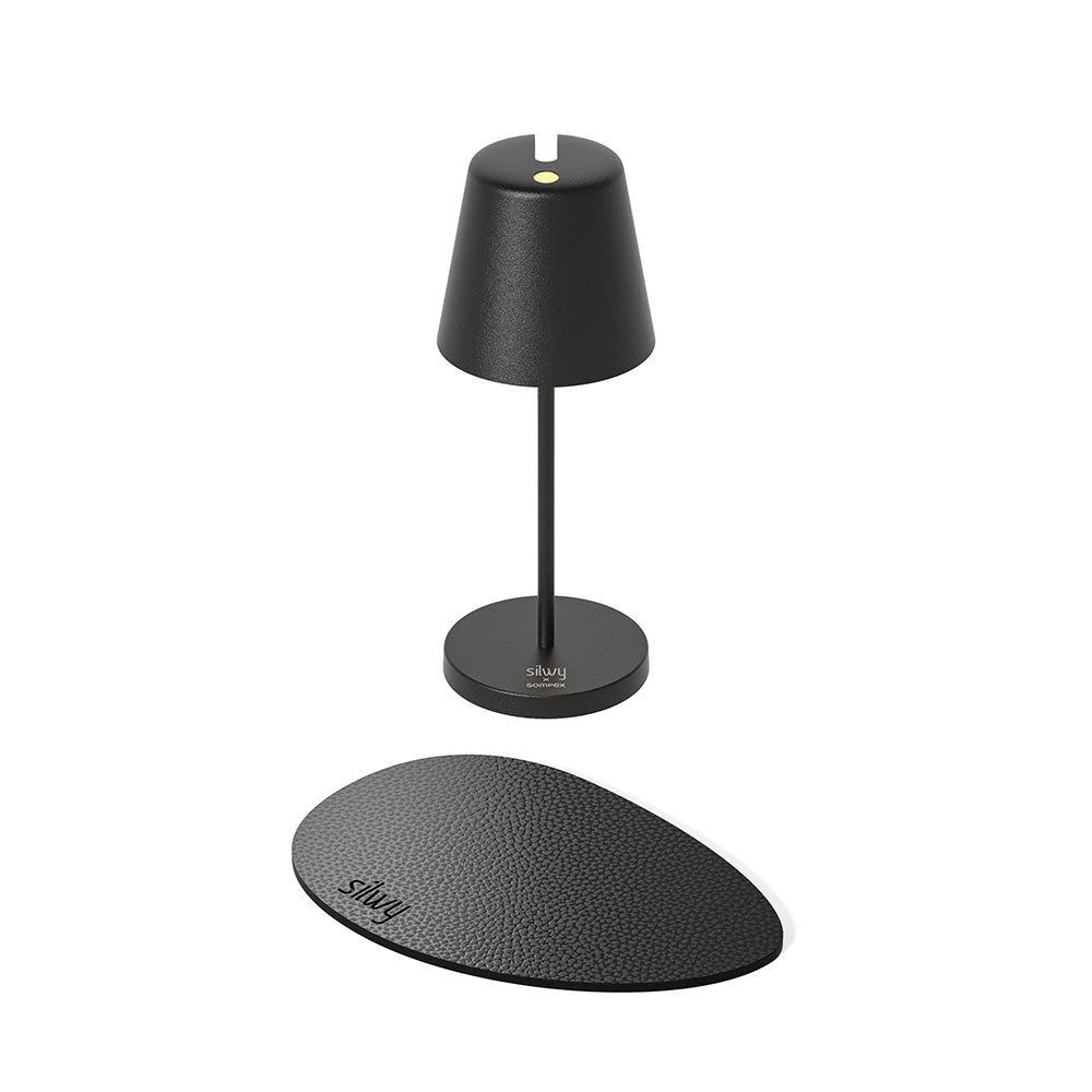 Sompex x Silwy Portofino LED-Akkuleuchte Schwarz +++ Musterleuchte +++