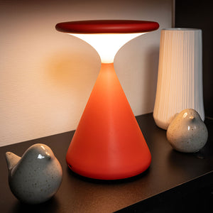 GRAU Salt LED-Akkuleuchte Blood Orange +++ B-Ware +++