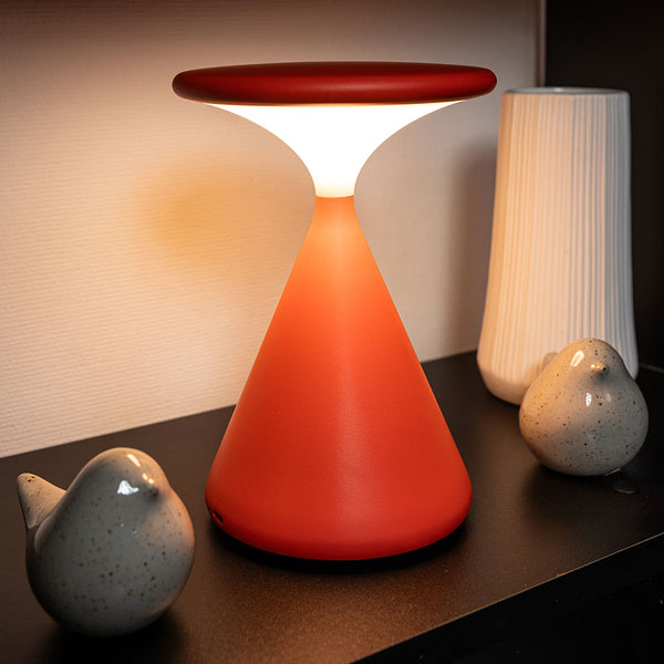 GRAU Salt LED-Akkuleuchte Blood Orange +++ B-Ware +++