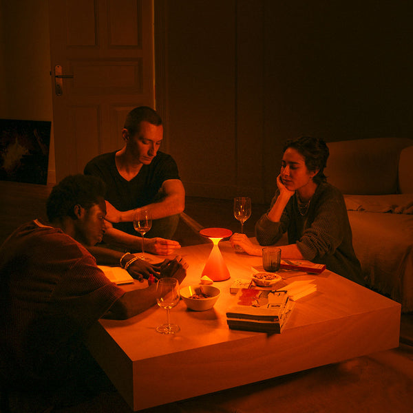 GRAU Salt LED-Akkuleuchte