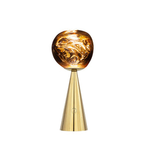 Tom Dixon Melt Portable LED-Akkuleuchte Gold +++ Retoure +++