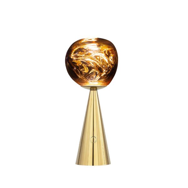 Tom Dixon Melt Portable LED-Akkuleuchte Gold +++ Retoure +++