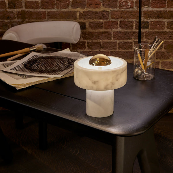 Tom Dixon Stone Portable LED-Akkuleuchte