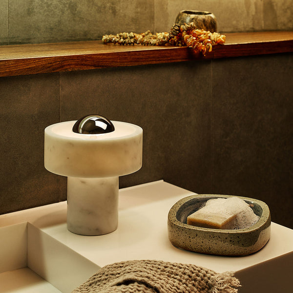Tom Dixon Stone Portable LED-Akkuleuchte