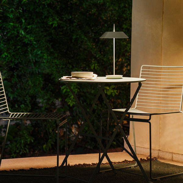 Vibia Mayfair Mini 5495 LED-Tischleuchte mit Akku