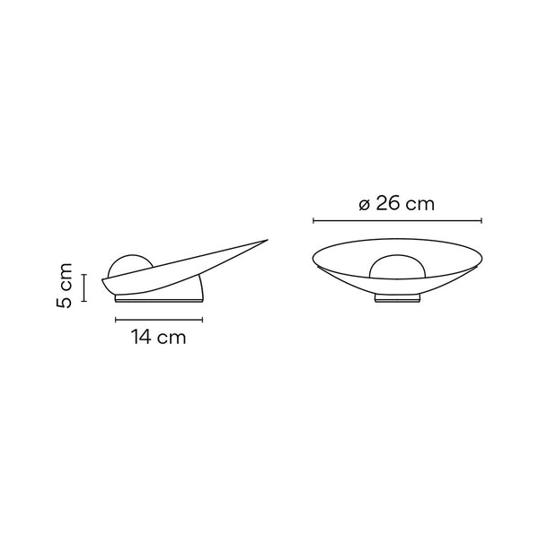 Vibia Musa 7404 LED-Tischleuchte mit Akku